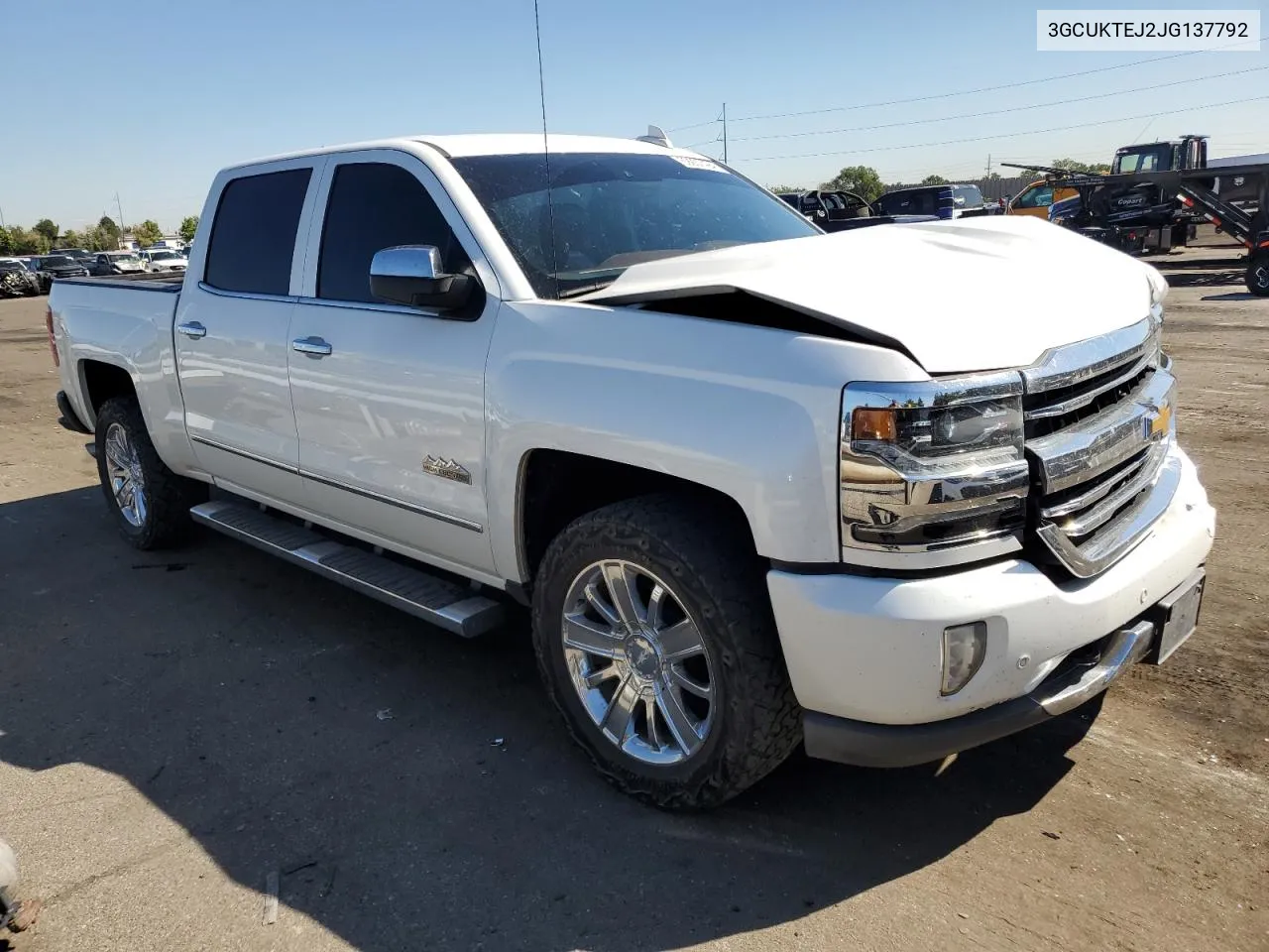 2018 Chevrolet Silverado K1500 High Country VIN: 3GCUKTEJ2JG137792 Lot: 69237494