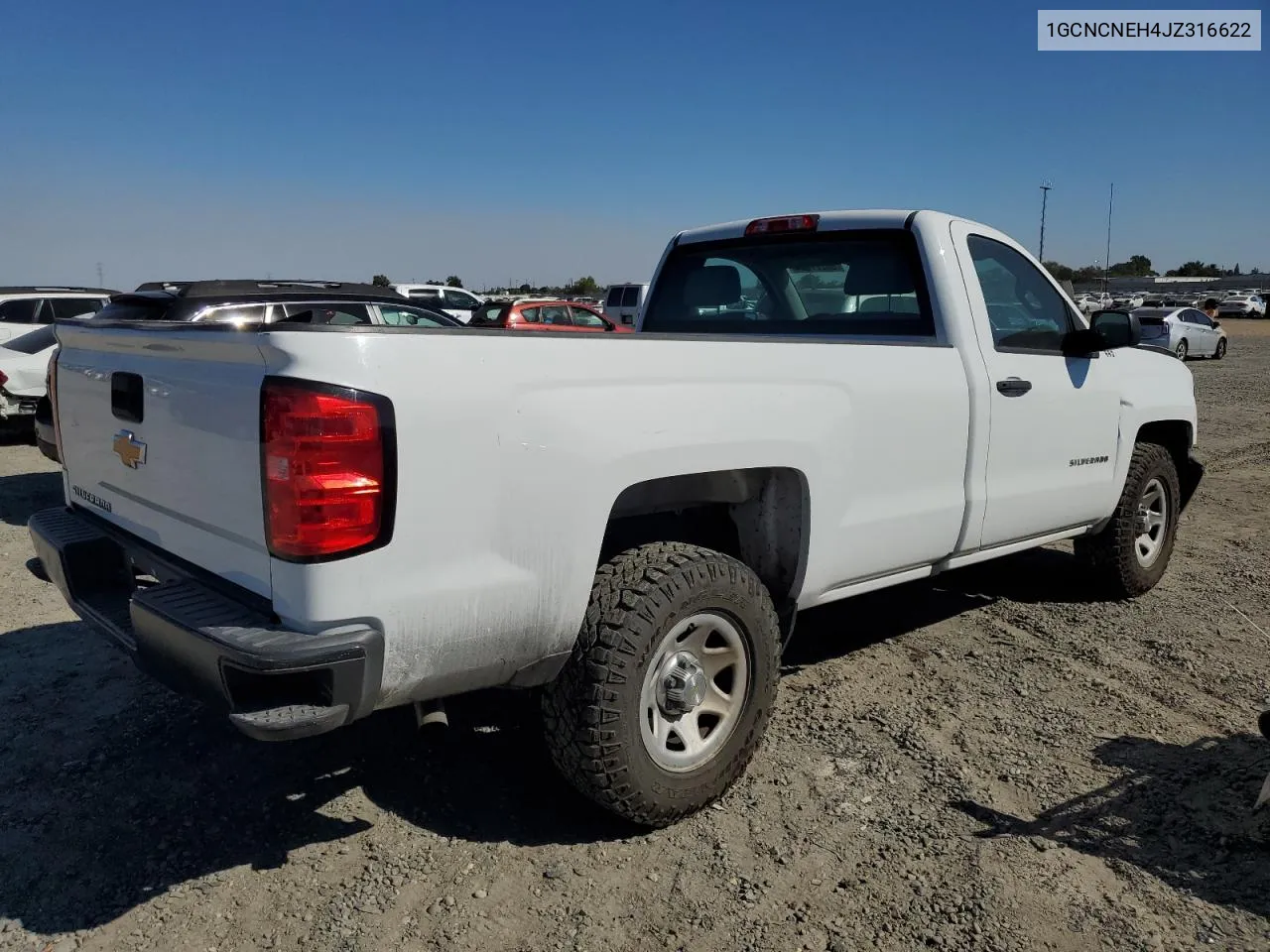 2018 Chevrolet Silverado C1500 VIN: 1GCNCNEH4JZ316622 Lot: 69277044