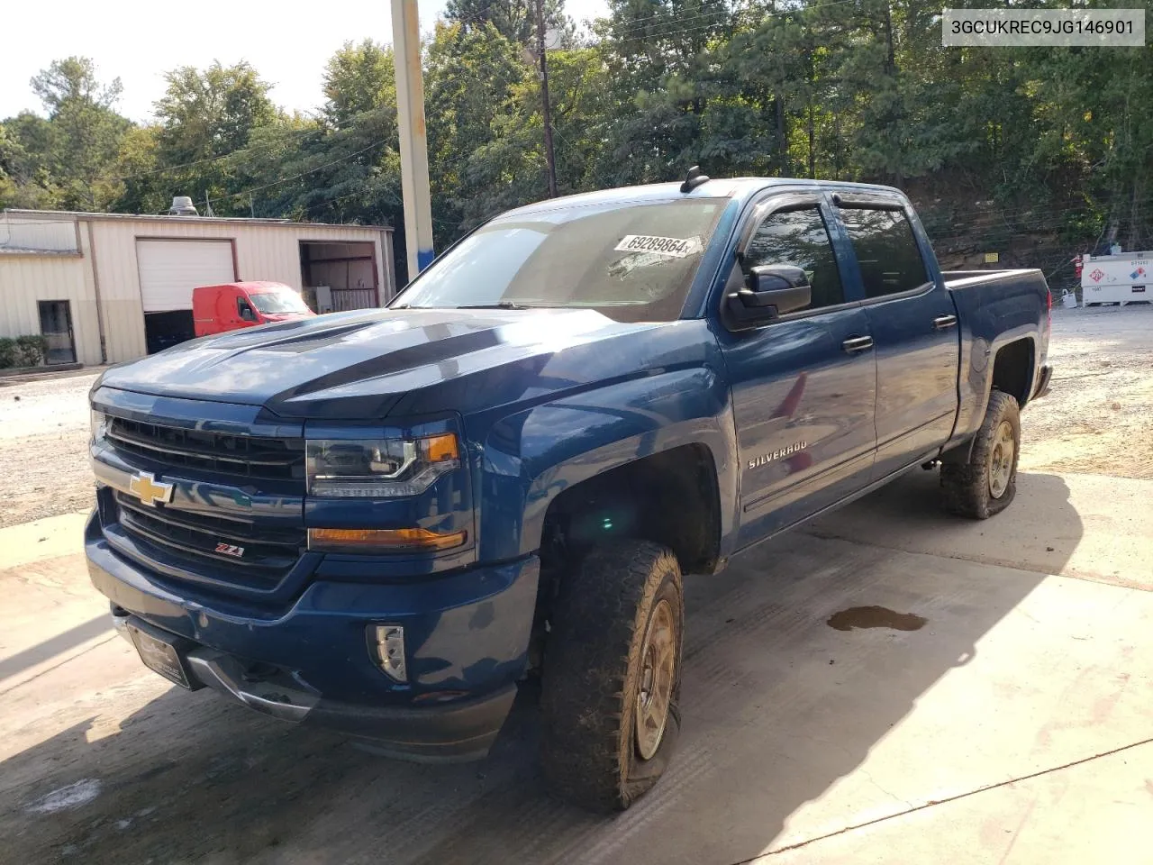 2018 Chevrolet Silverado K1500 Lt VIN: 3GCUKREC9JG146901 Lot: 69289864