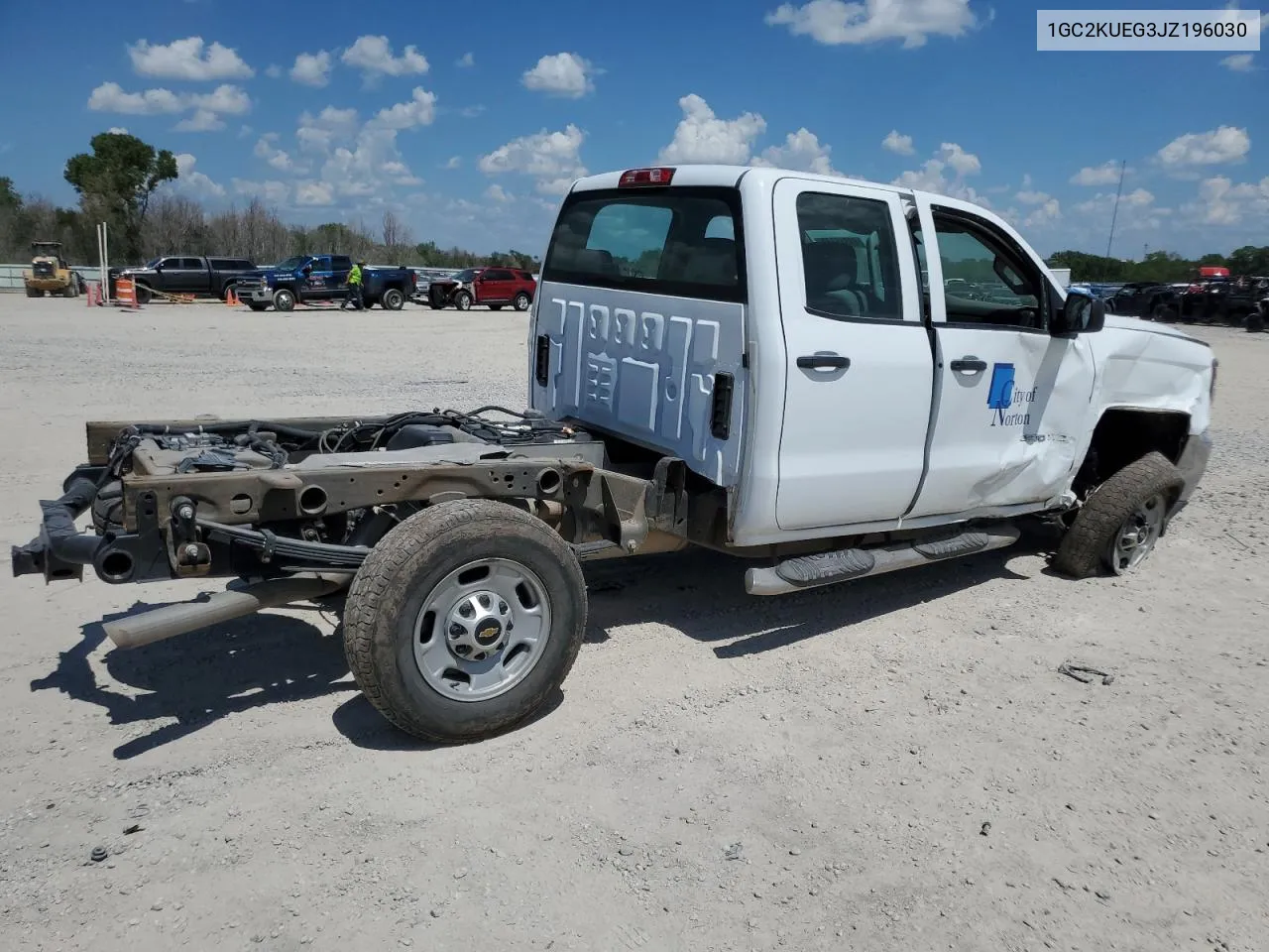 2018 Chevrolet Silverado K2500 Heavy Duty VIN: 1GC2KUEG3JZ196030 Lot: 69315344