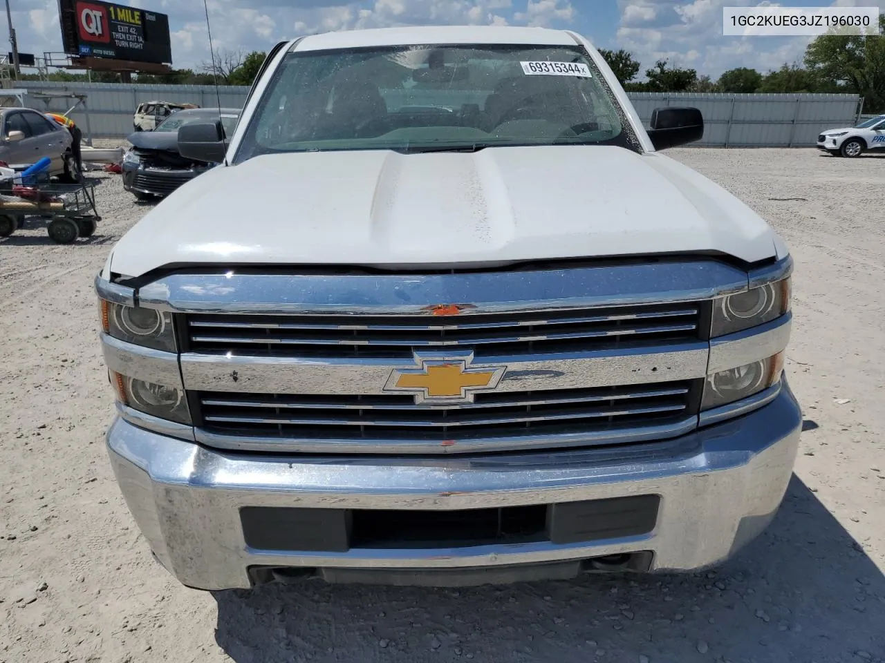 2018 Chevrolet Silverado K2500 Heavy Duty VIN: 1GC2KUEG3JZ196030 Lot: 69315344