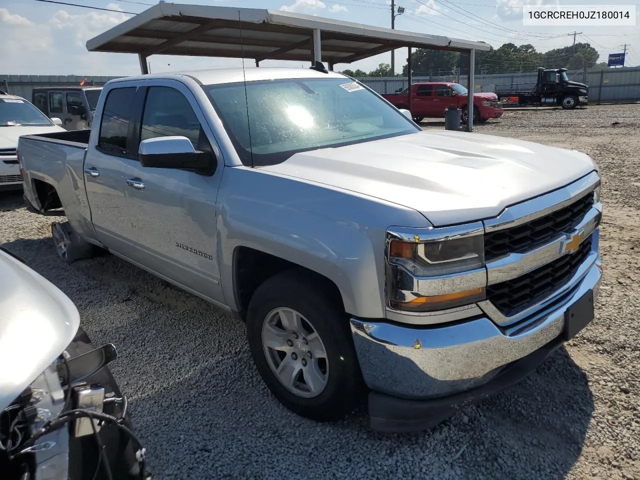 2018 Chevrolet Silverado C1500 Lt VIN: 1GCRCREH0JZ180014 Lot: 69380324