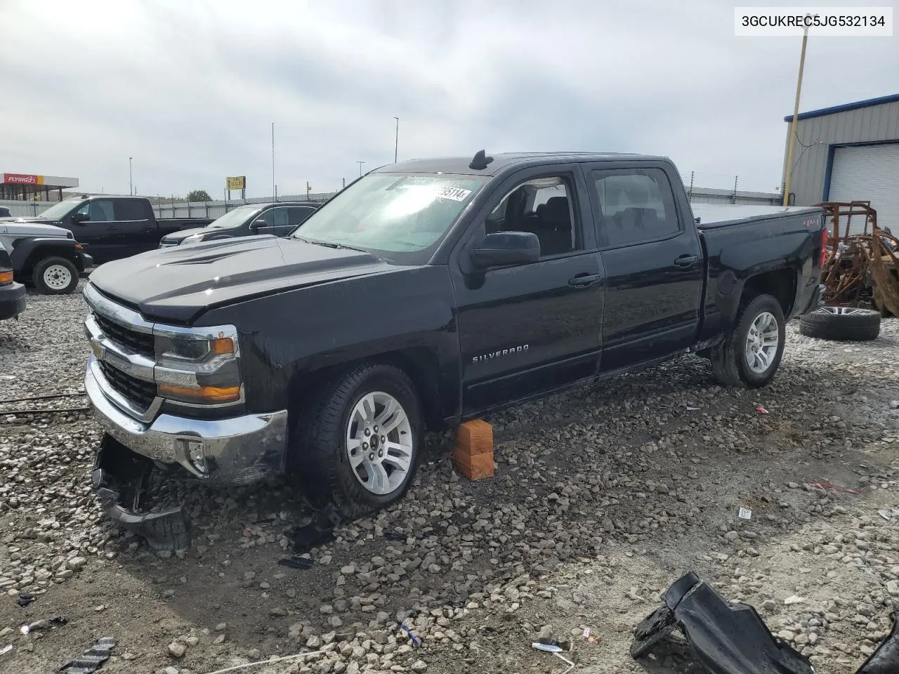 2018 Chevrolet Silverado K1500 Lt VIN: 3GCUKREC5JG532134 Lot: 69395114