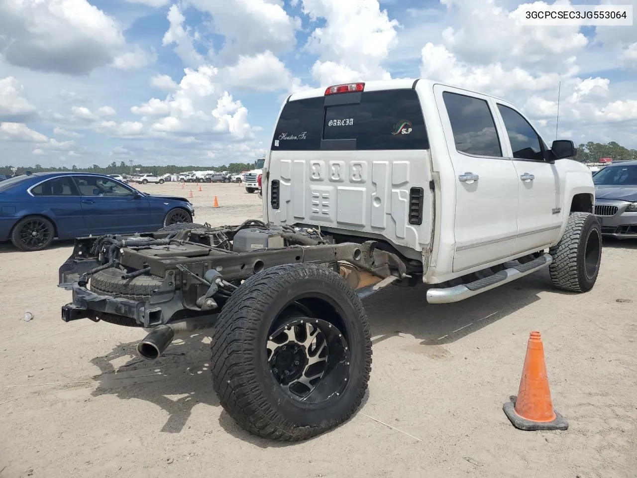 2018 Chevrolet Silverado C1500 Ltz VIN: 3GCPCSEC3JG553064 Lot: 69433884