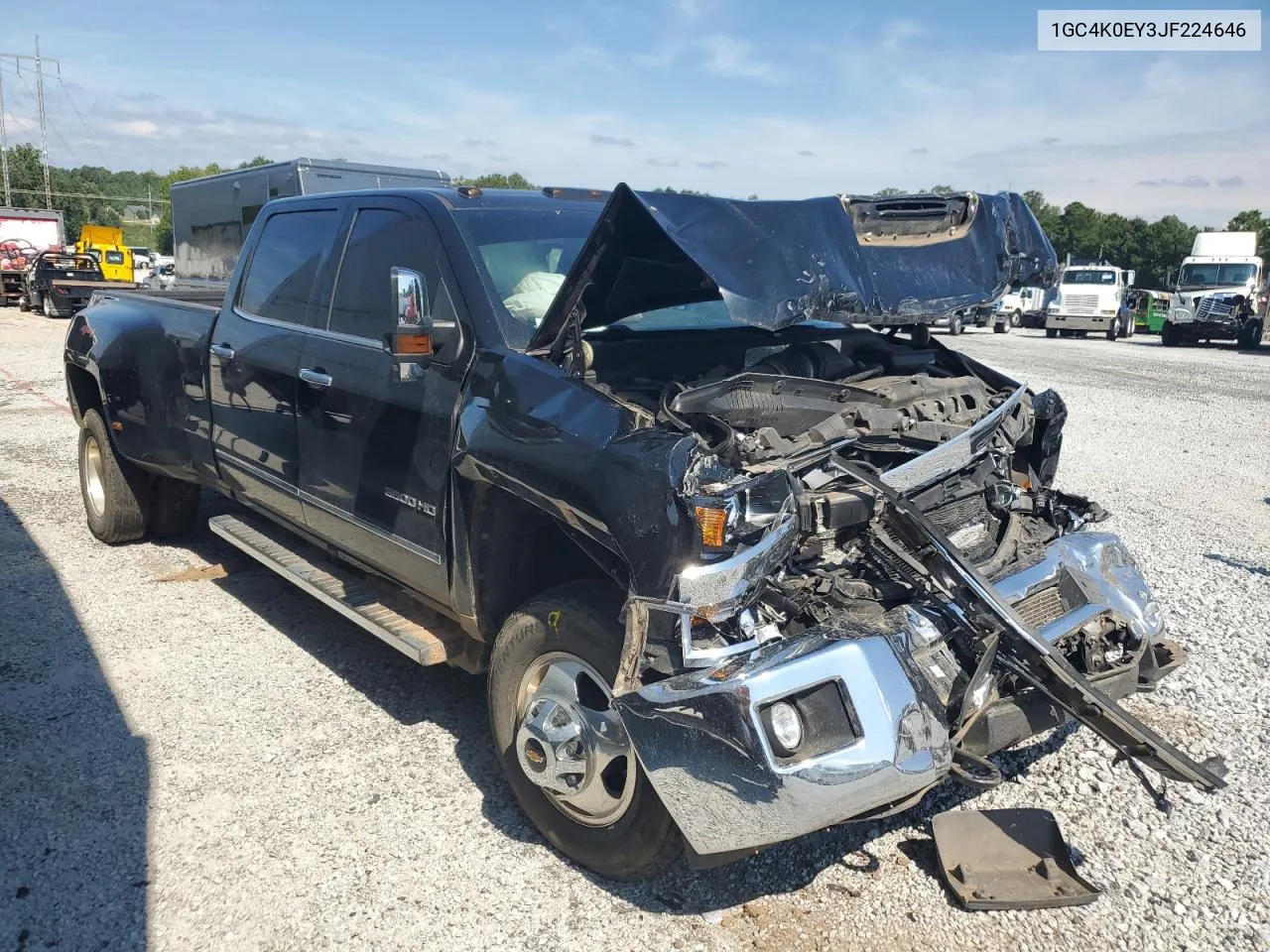 1GC4K0EY3JF224646 2018 Chevrolet Silverado K3500 Ltz