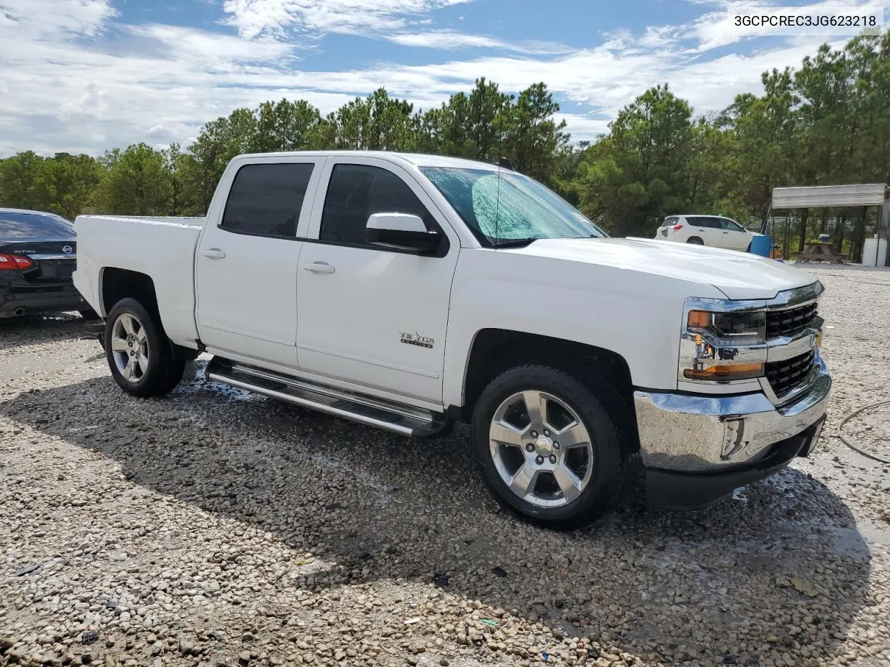 2018 Chevrolet Silverado C1500 Lt VIN: 3GCPCREC3JG623218 Lot: 69589014