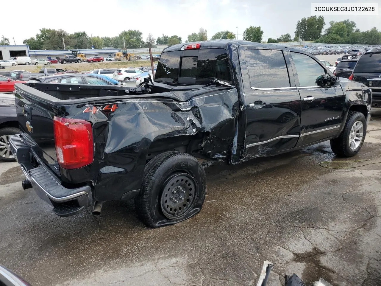 2018 Chevrolet Silverado K1500 Ltz VIN: 3GCUKSEC8JG122628 Lot: 69600594