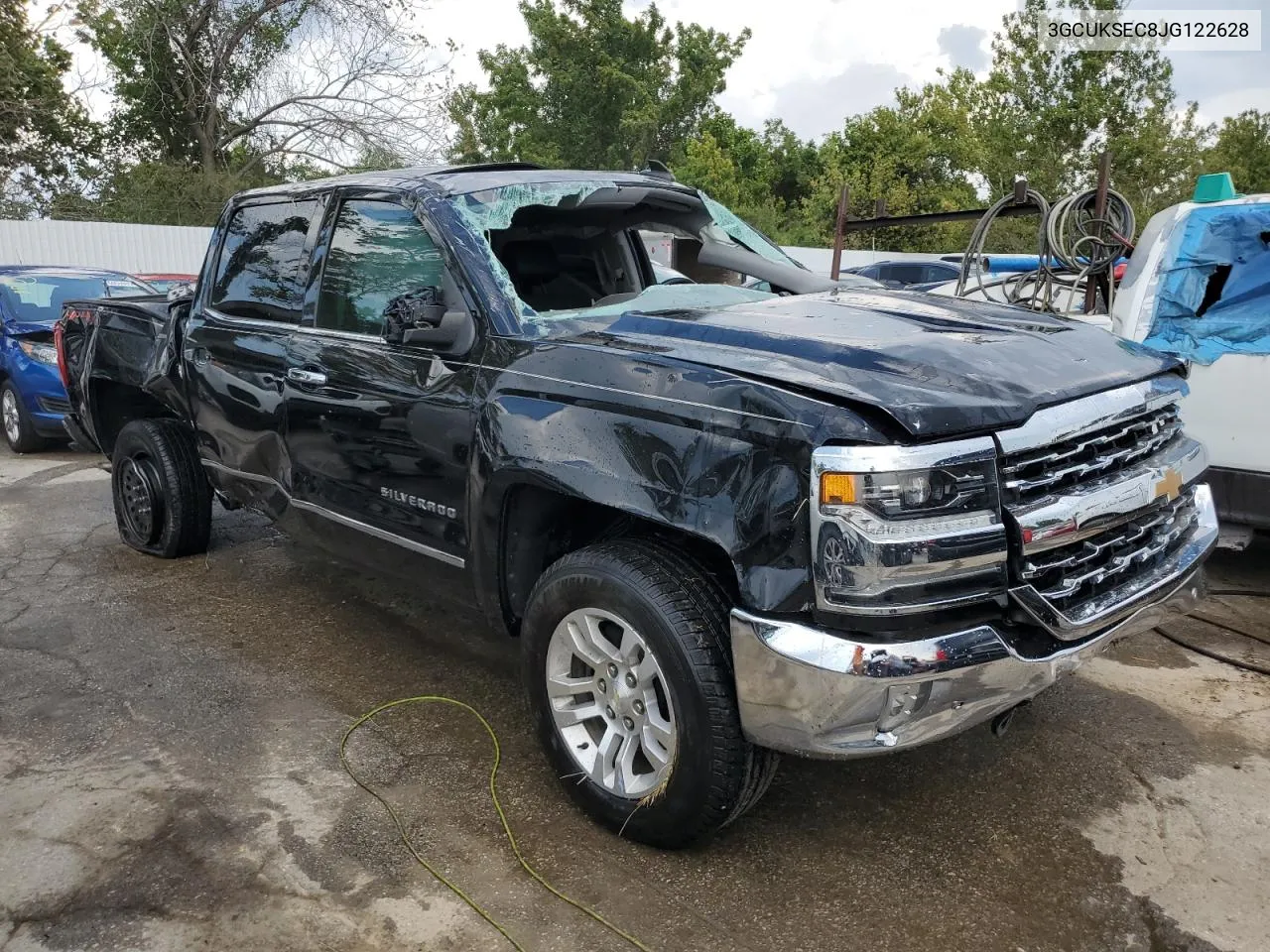 2018 Chevrolet Silverado K1500 Ltz VIN: 3GCUKSEC8JG122628 Lot: 69600594