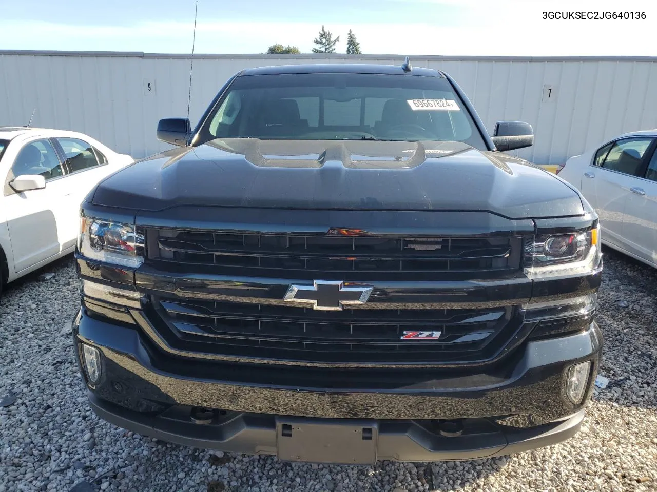 3GCUKSEC2JG640136 2018 Chevrolet Silverado K1500 Ltz