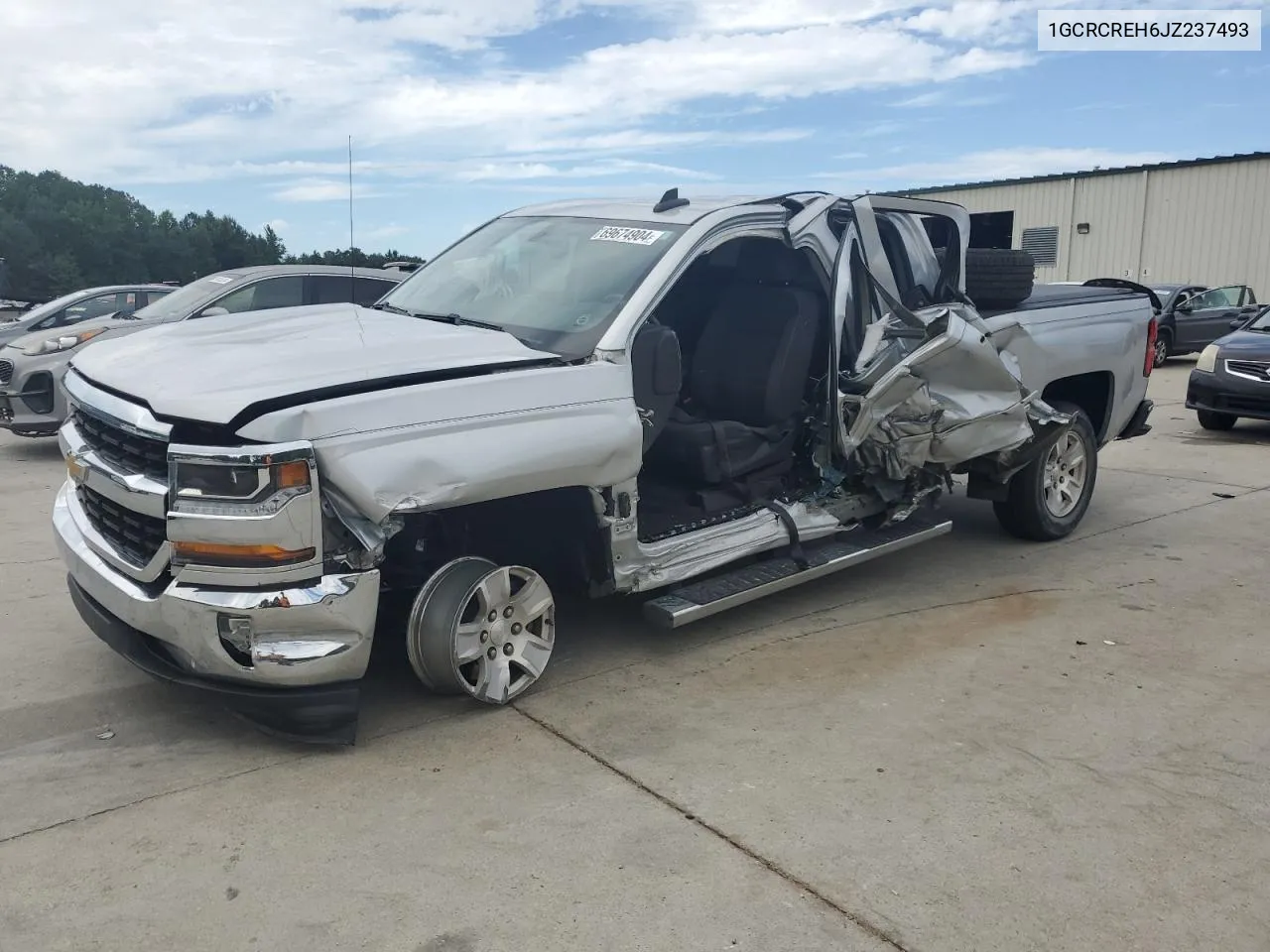 2018 Chevrolet Silverado C1500 Lt VIN: 1GCRCREH6JZ237493 Lot: 69674904