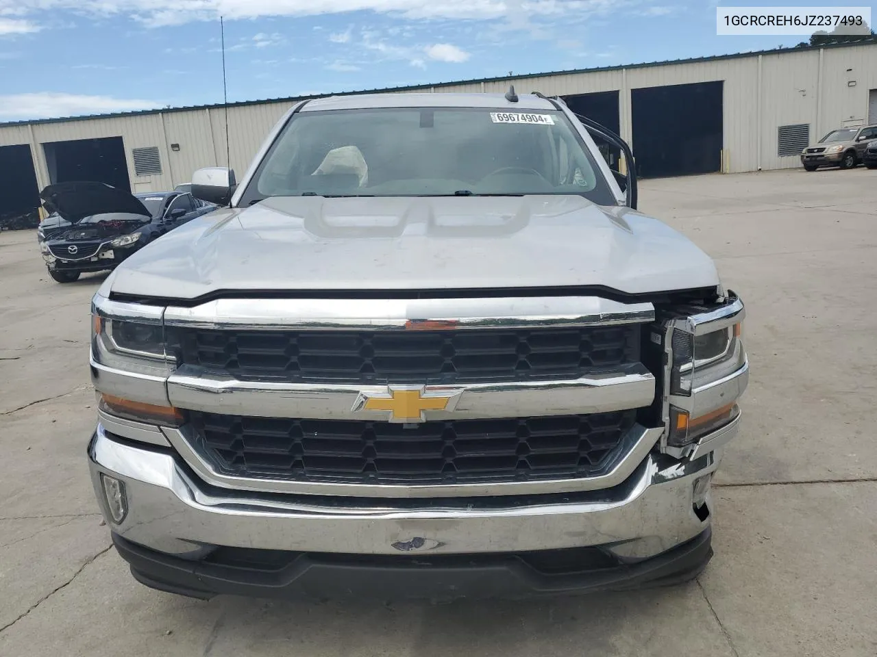 2018 Chevrolet Silverado C1500 Lt VIN: 1GCRCREH6JZ237493 Lot: 69674904