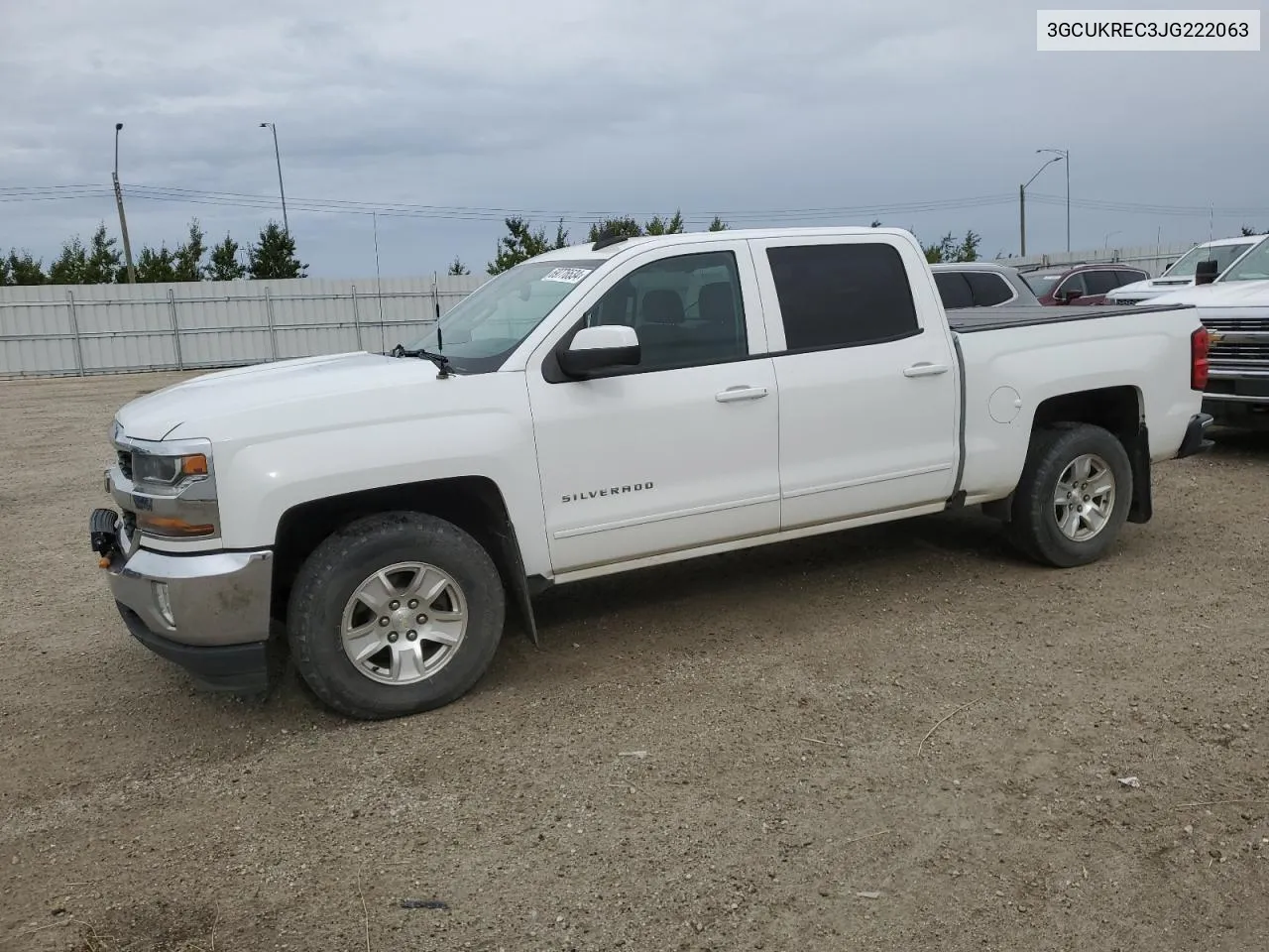 2018 Chevrolet Silverado K1500 Lt VIN: 3GCUKREC3JG222063 Lot: 69776534