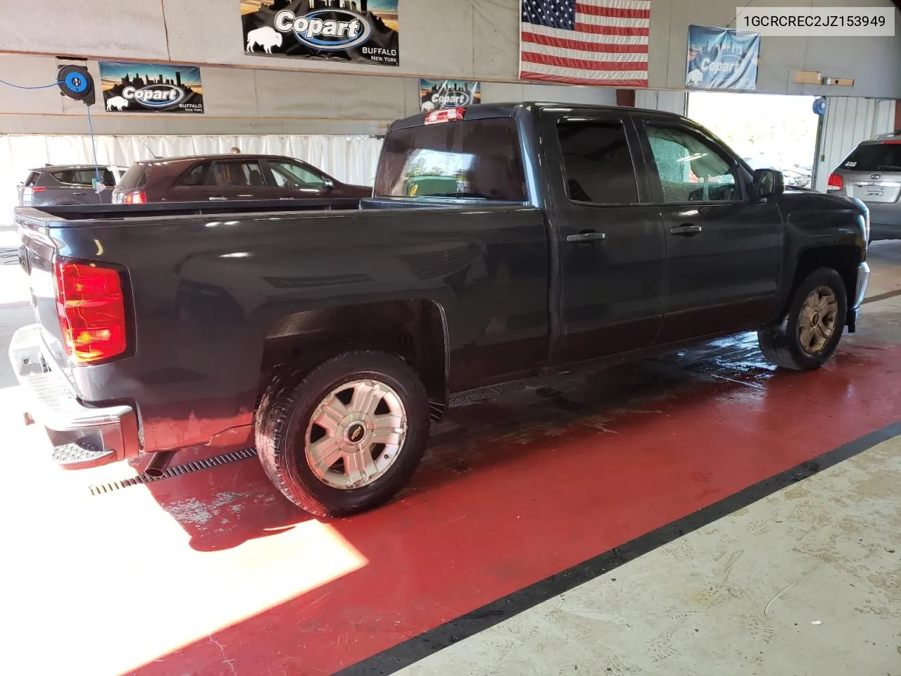 1GCRCREC2JZ153949 2018 Chevrolet Silverado C1500 Lt