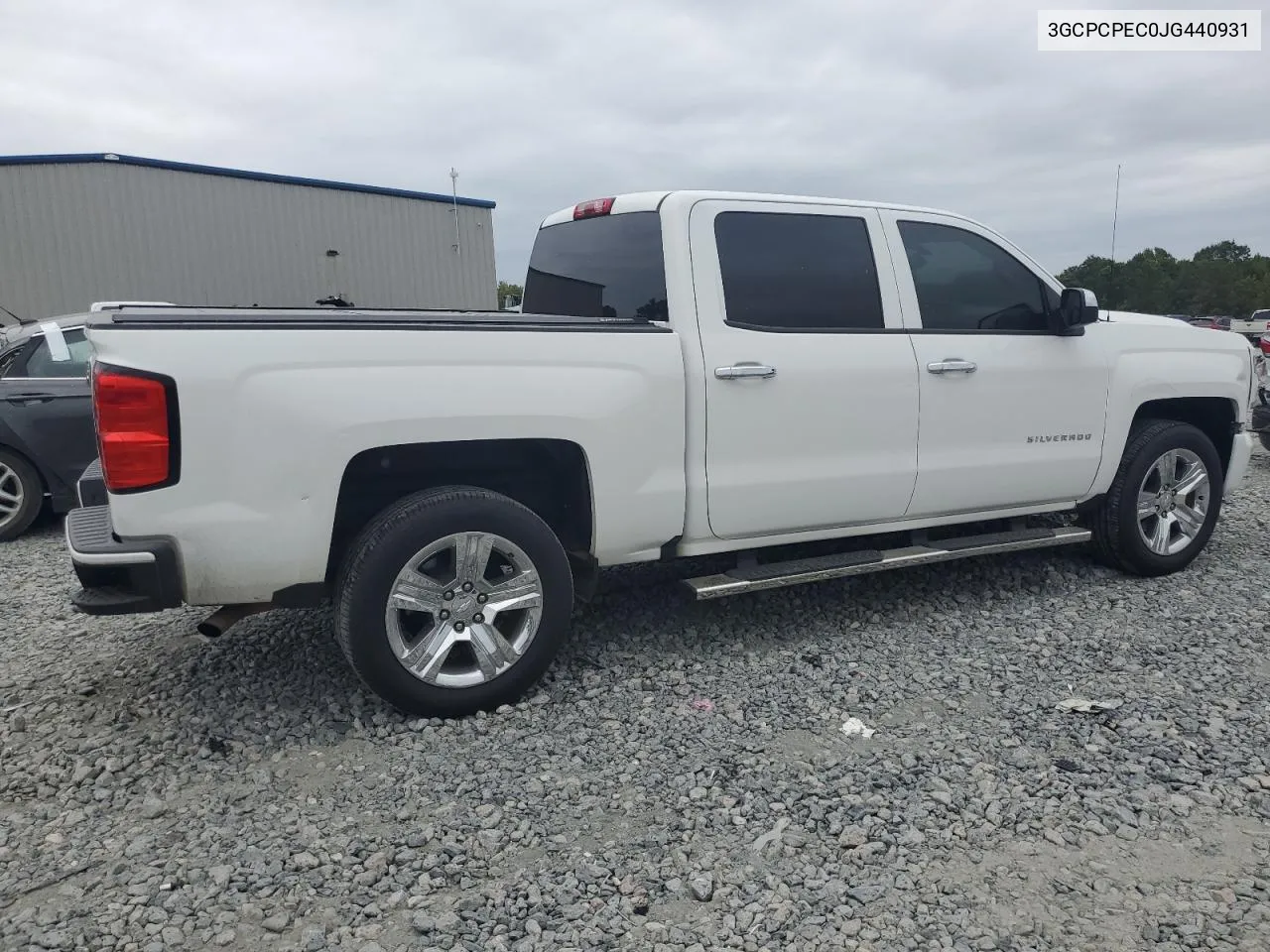 2018 Chevrolet Silverado C1500 Custom VIN: 3GCPCPEC0JG440931 Lot: 69824964