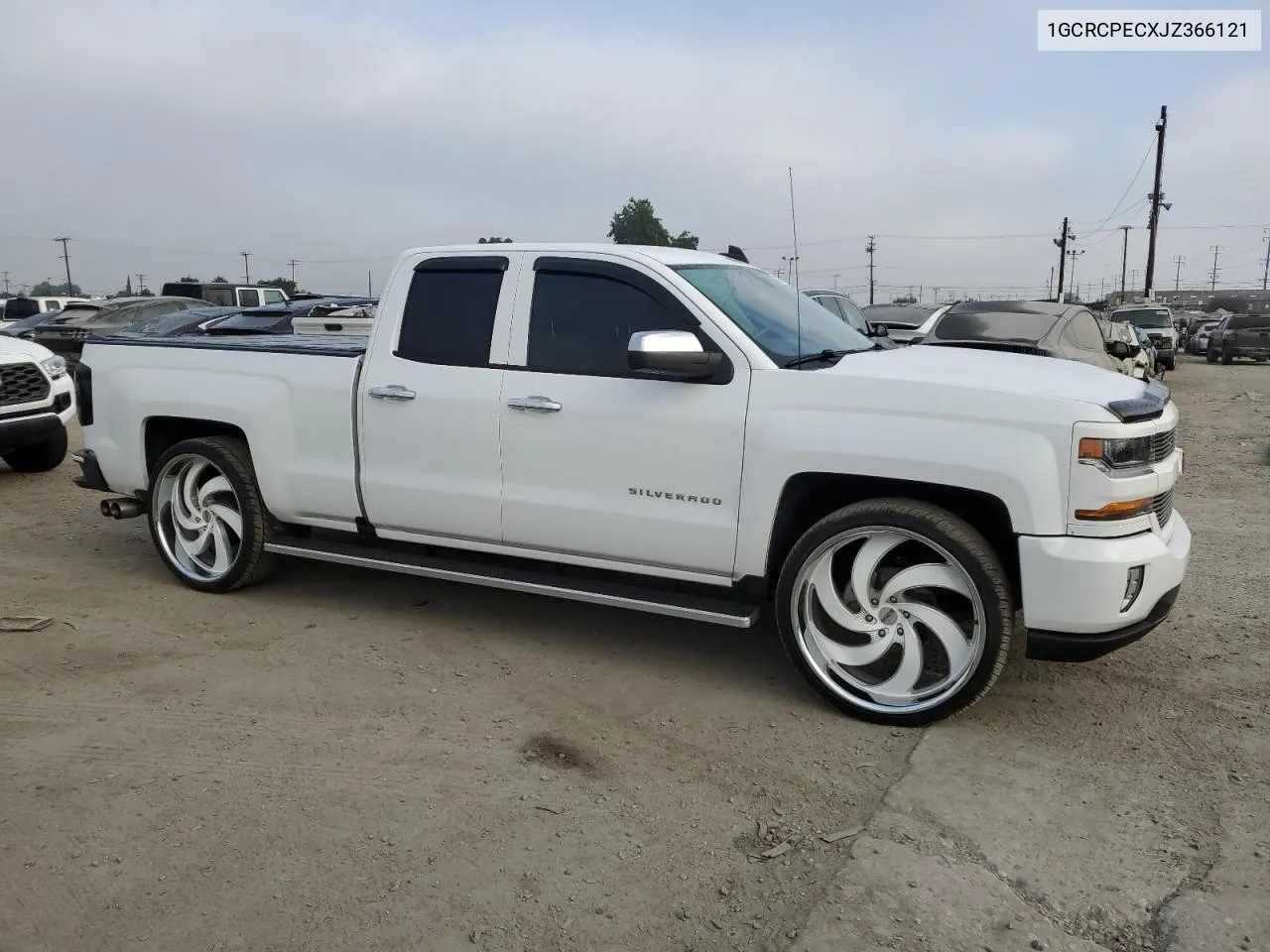 2018 Chevrolet Silverado C1500 Custom VIN: 1GCRCPECXJZ366121 Lot: 69961584