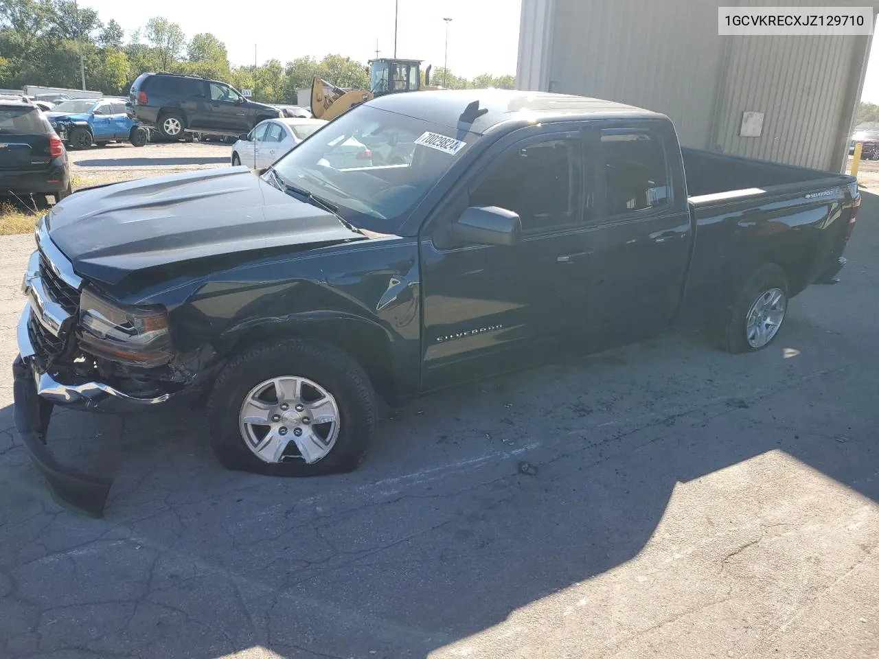 2018 Chevrolet Silverado K1500 Lt VIN: 1GCVKRECXJZ129710 Lot: 70029824