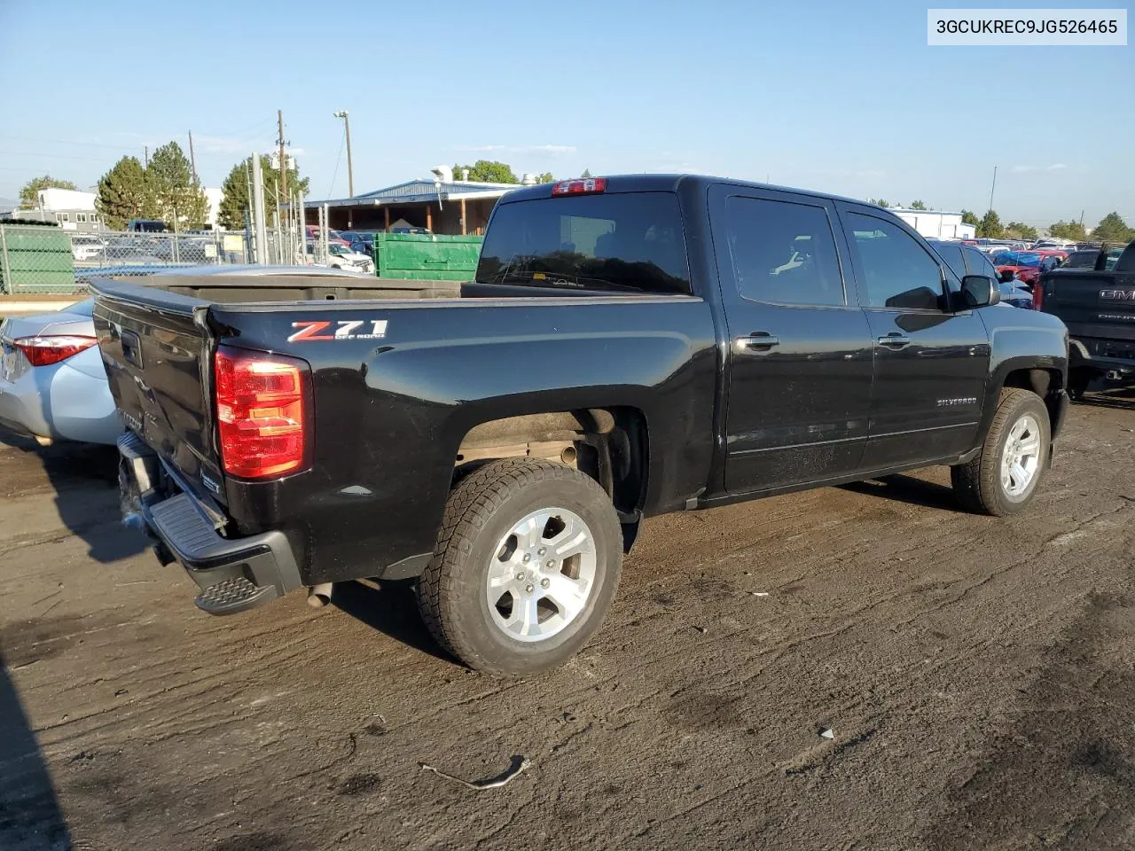 2018 Chevrolet Silverado K1500 Lt VIN: 3GCUKREC9JG526465 Lot: 70035544