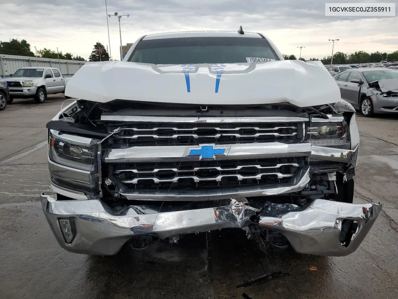 2018 Chevrolet Silverado K1500 Ltz VIN: 1GCVKSEC0JZ355911 Lot: 70043464