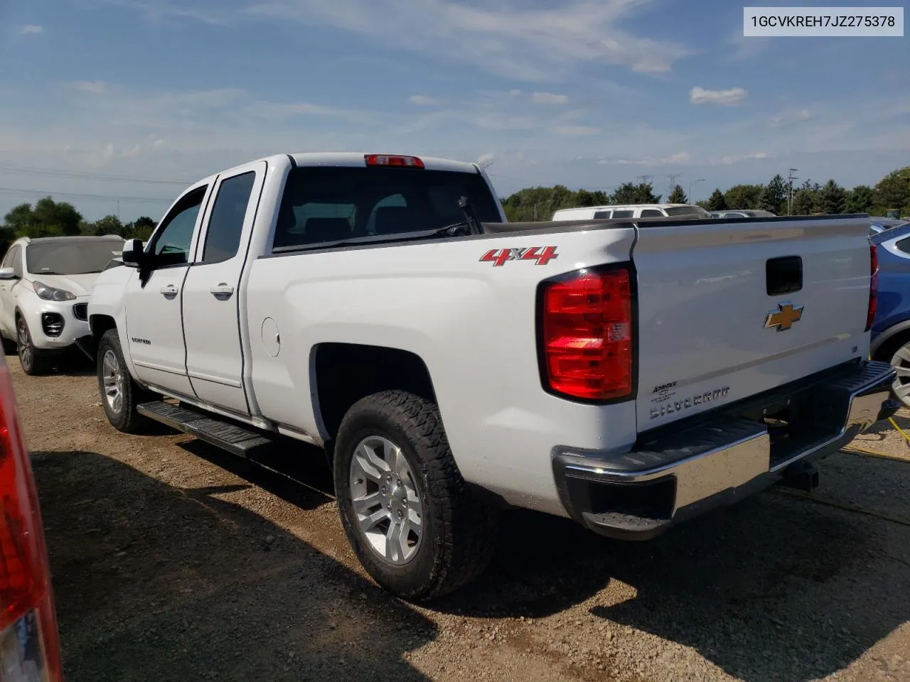 2018 Chevrolet Silverado K1500 Lt VIN: 1GCVKREH7JZ275378 Lot: 70093564