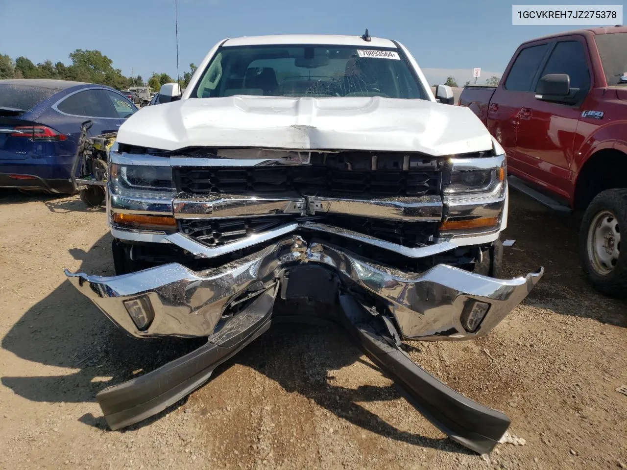 1GCVKREH7JZ275378 2018 Chevrolet Silverado K1500 Lt