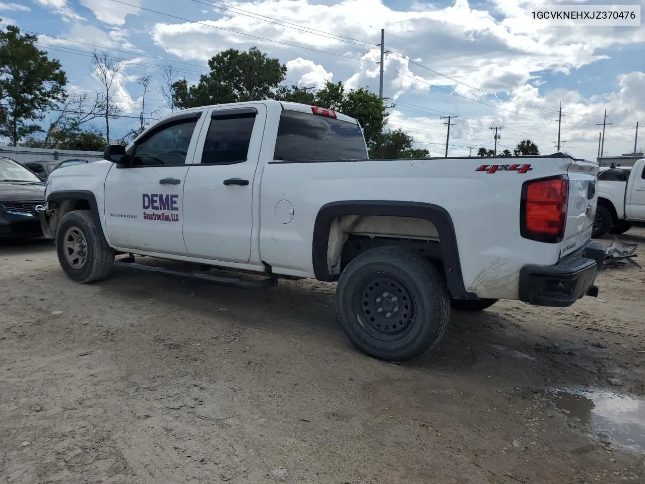 2018 Chevrolet Silverado K1500 VIN: 1GCVKNEHXJZ370476 Lot: 70132334