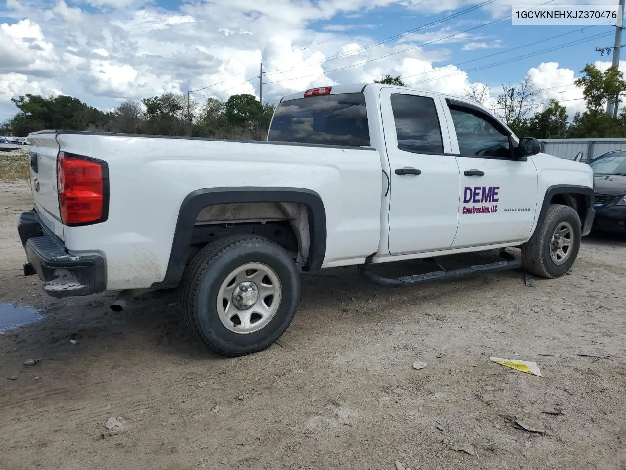 2018 Chevrolet Silverado K1500 VIN: 1GCVKNEHXJZ370476 Lot: 70132334