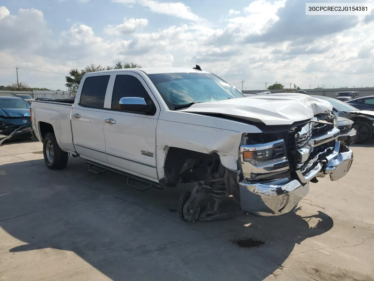 2018 Chevrolet Silverado C1500 Lt VIN: 3GCPCREC2JG154381 Lot: 70171154