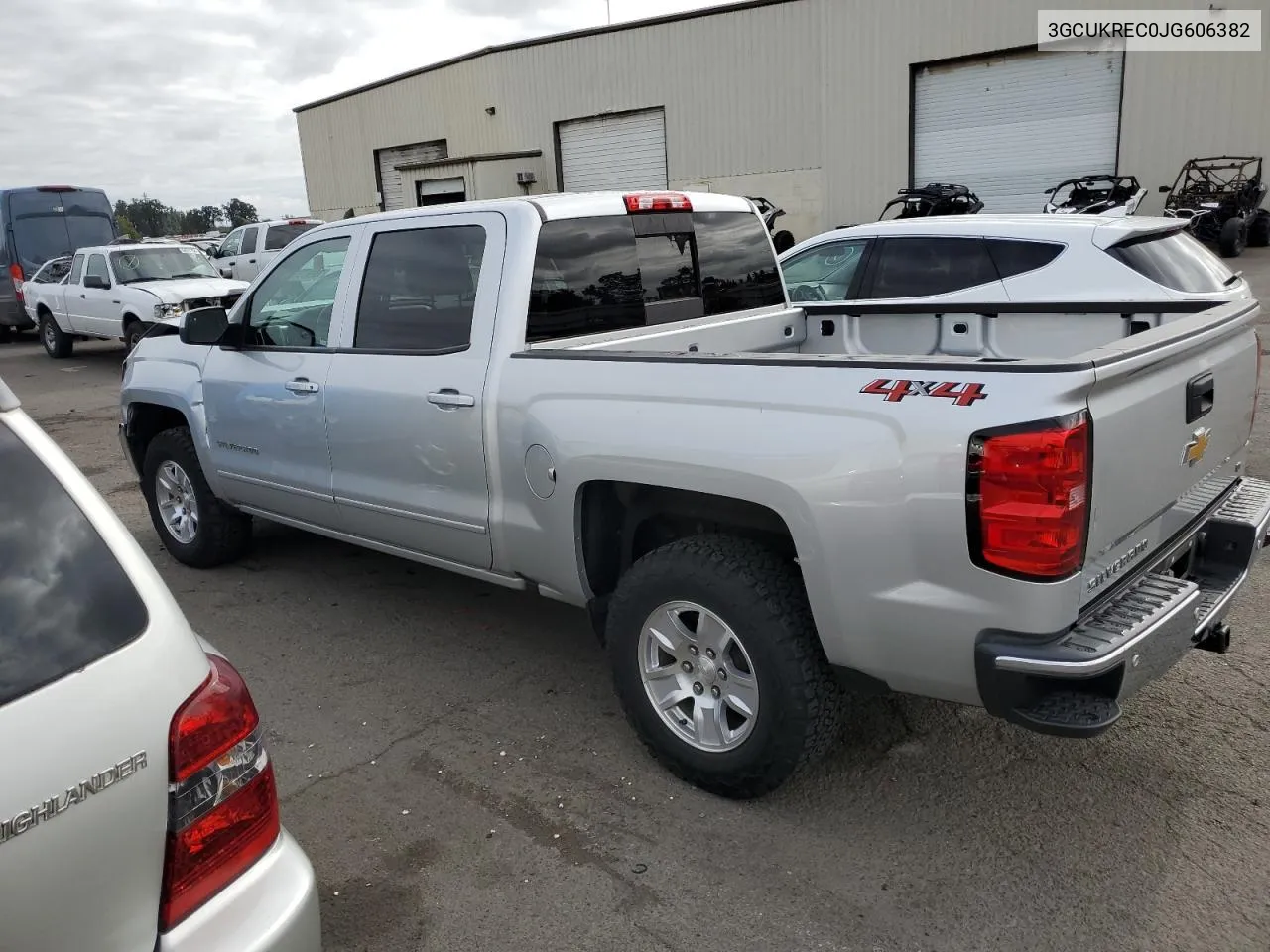 2018 Chevrolet Silverado K1500 Lt VIN: 3GCUKREC0JG606382 Lot: 70247914