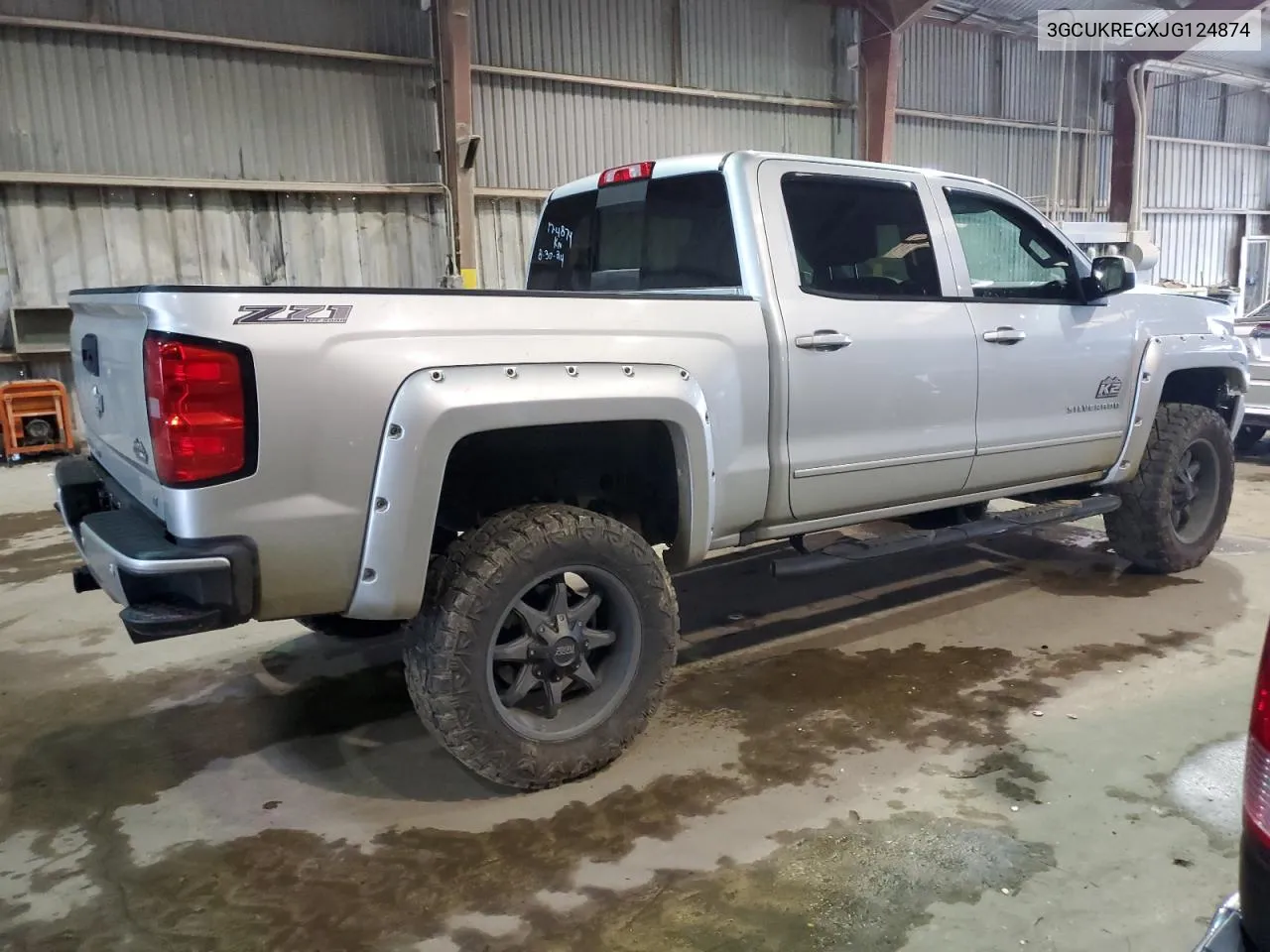 3GCUKRECXJG124874 2018 Chevrolet Silverado K1500 Lt