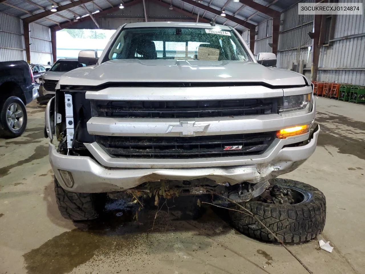 2018 Chevrolet Silverado K1500 Lt VIN: 3GCUKRECXJG124874 Lot: 70284074