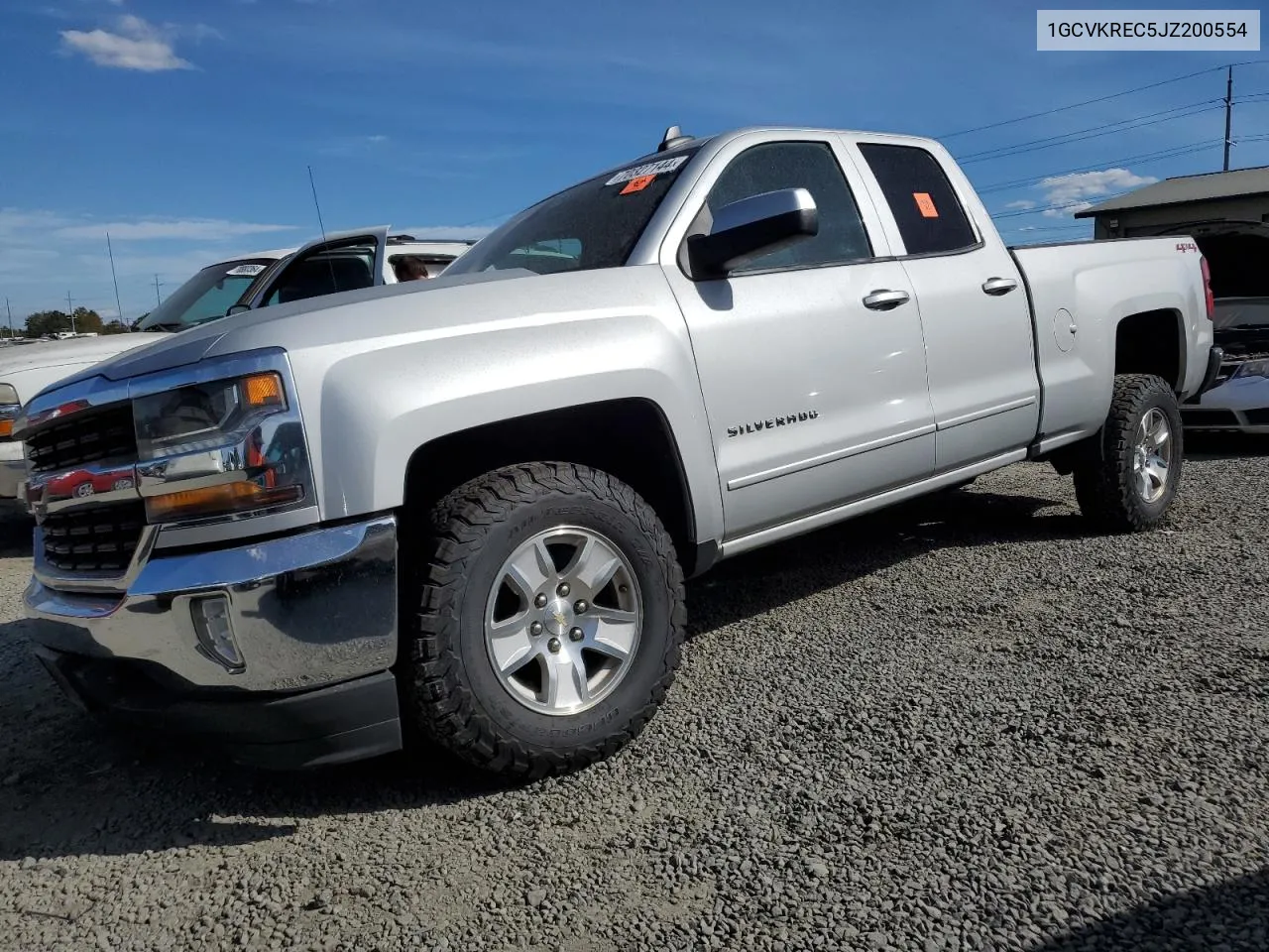 1GCVKREC5JZ200554 2018 Chevrolet Silverado K1500 Lt