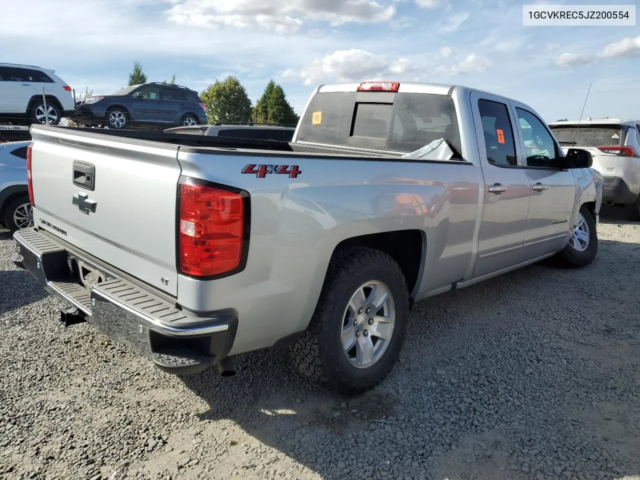 1GCVKREC5JZ200554 2018 Chevrolet Silverado K1500 Lt