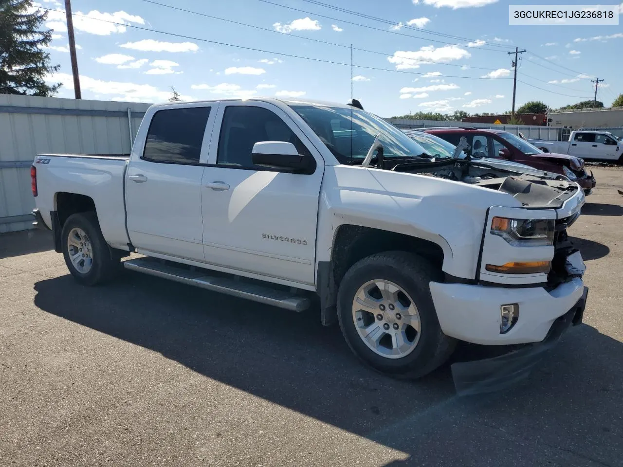 3GCUKREC1JG236818 2018 Chevrolet Silverado K1500 Lt