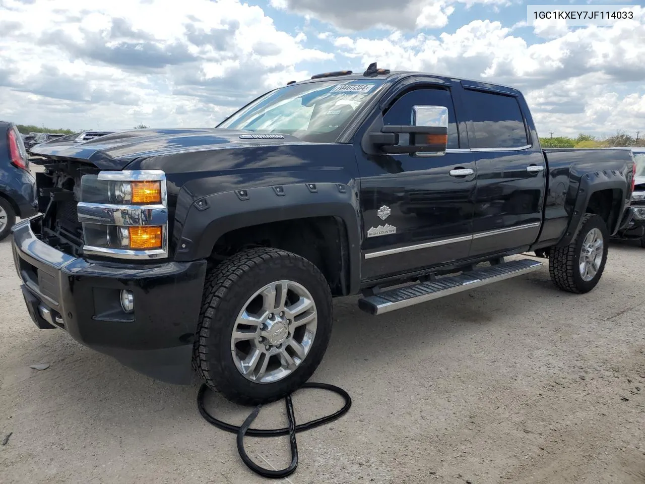 1GC1KXEY7JF114033 2018 Chevrolet Silverado K2500 High Country