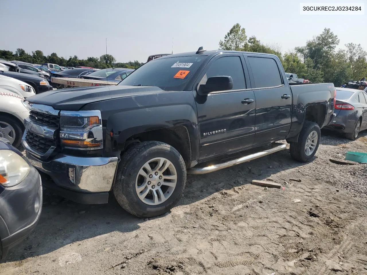 2018 Chevrolet Silverado K1500 Lt VIN: 3GCUKREC2JG234284 Lot: 70491904