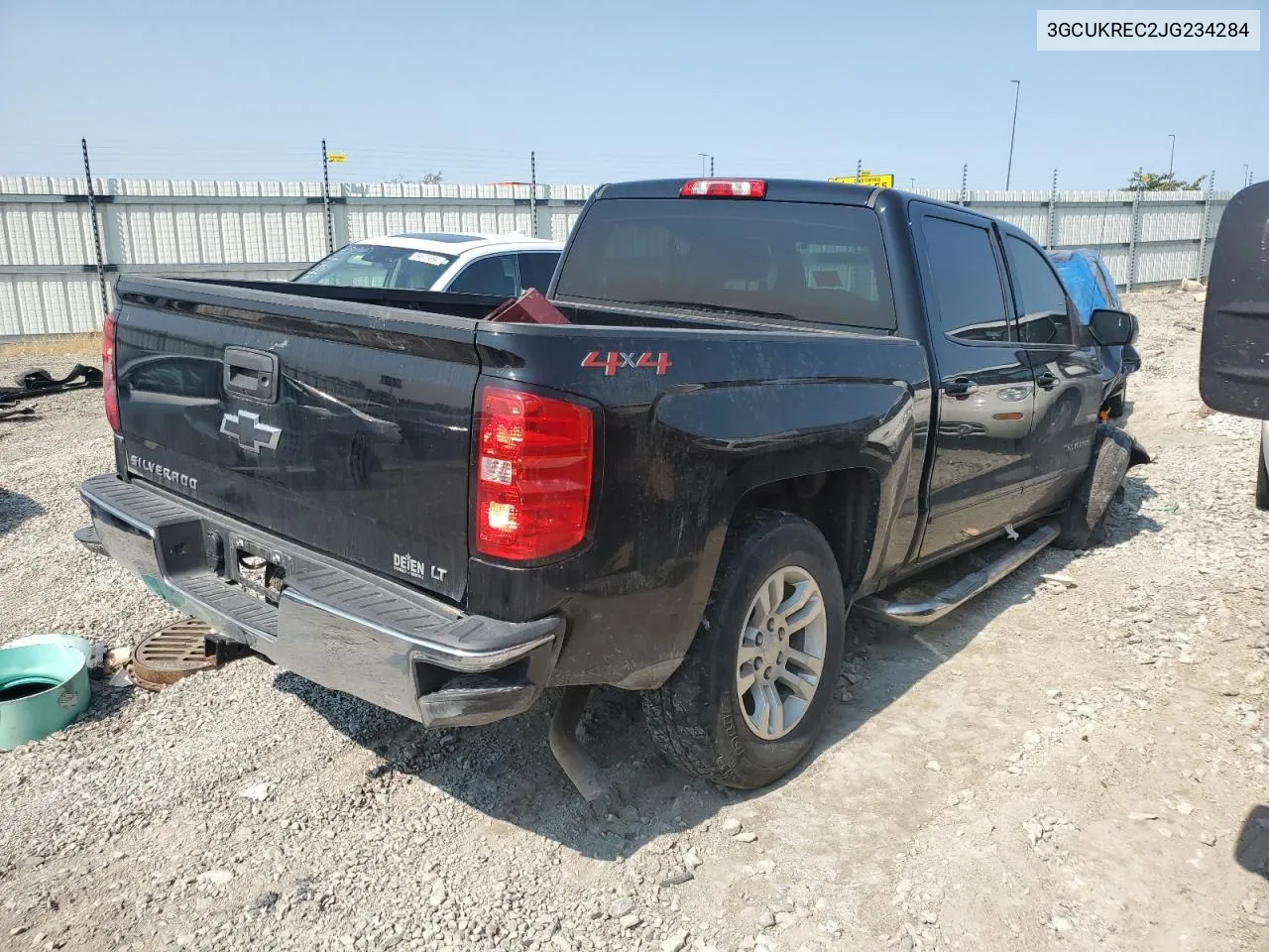 2018 Chevrolet Silverado K1500 Lt VIN: 3GCUKREC2JG234284 Lot: 70491904