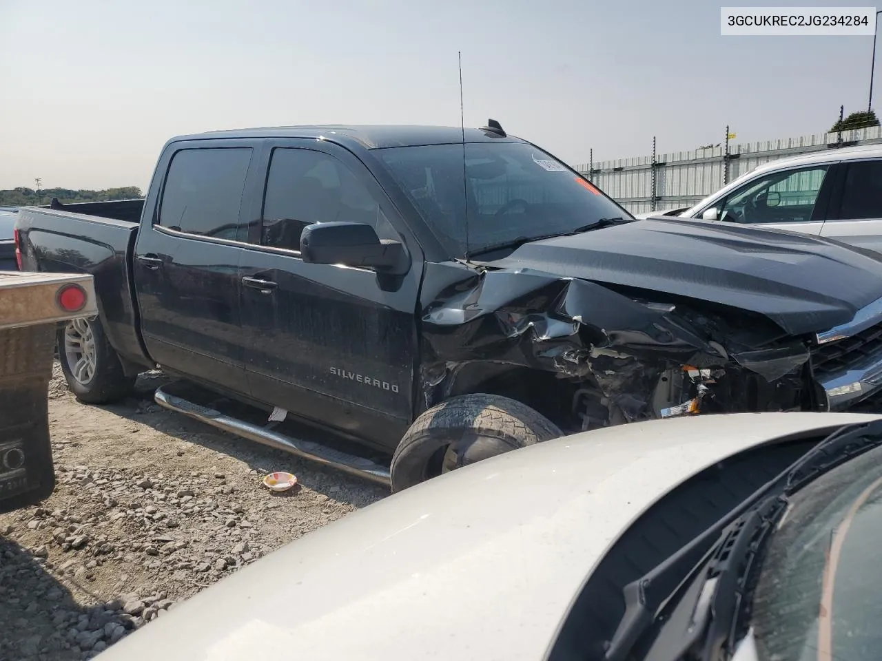 3GCUKREC2JG234284 2018 Chevrolet Silverado K1500 Lt