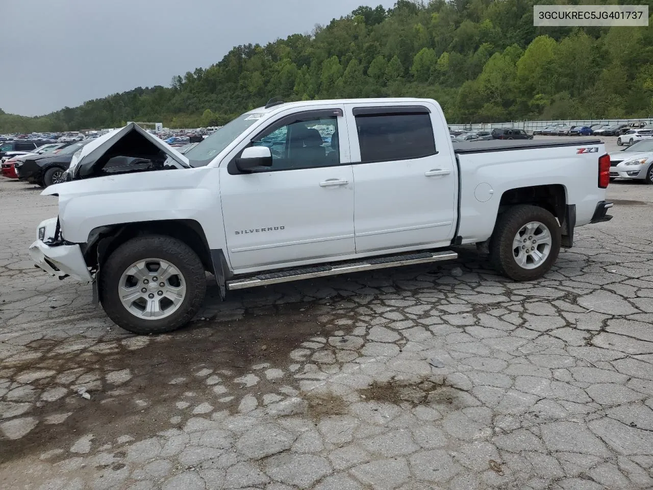 2018 Chevrolet Silverado K1500 Lt VIN: 3GCUKREC5JG401737 Lot: 70502254