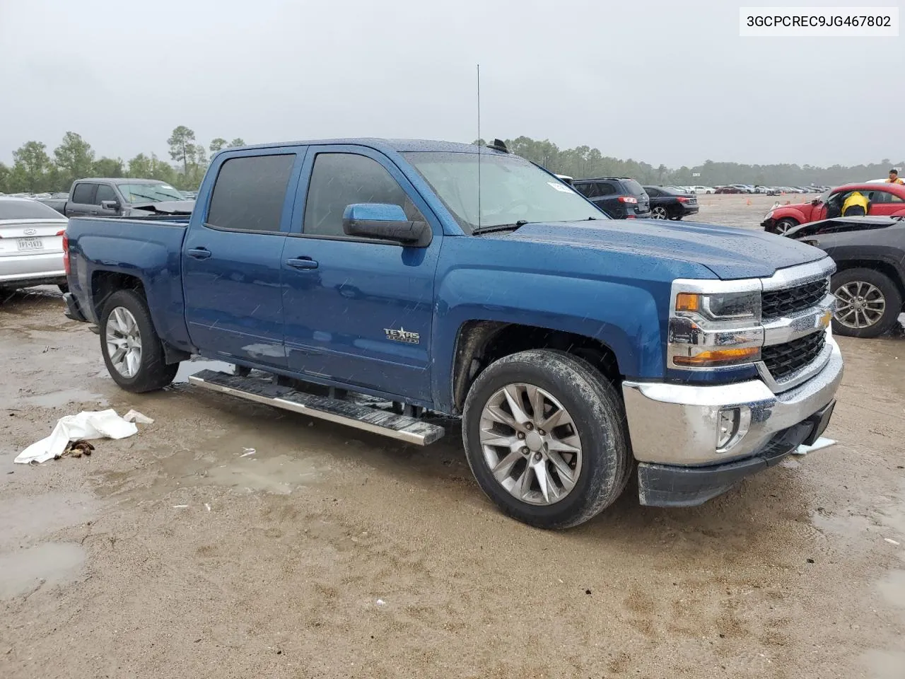 2018 Chevrolet Silverado C1500 Lt VIN: 3GCPCREC9JG467802 Lot: 70518574