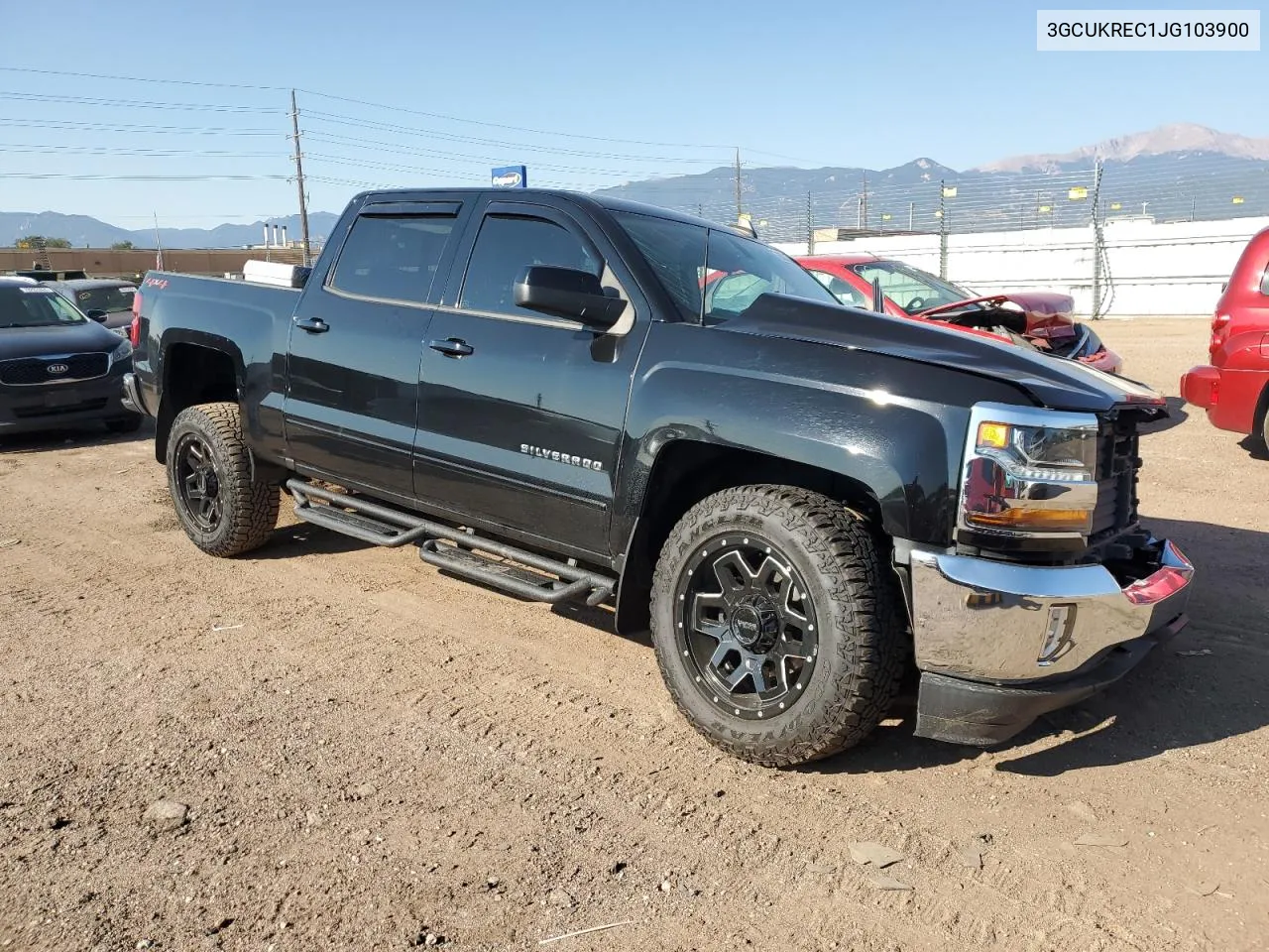 2018 Chevrolet Silverado K1500 Lt VIN: 3GCUKREC1JG103900 Lot: 70536564