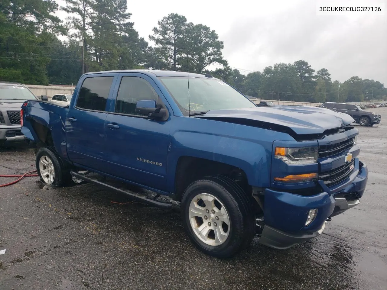 2018 Chevrolet Silverado K1500 Lt VIN: 3GCUKREC0JG327126 Lot: 70597014