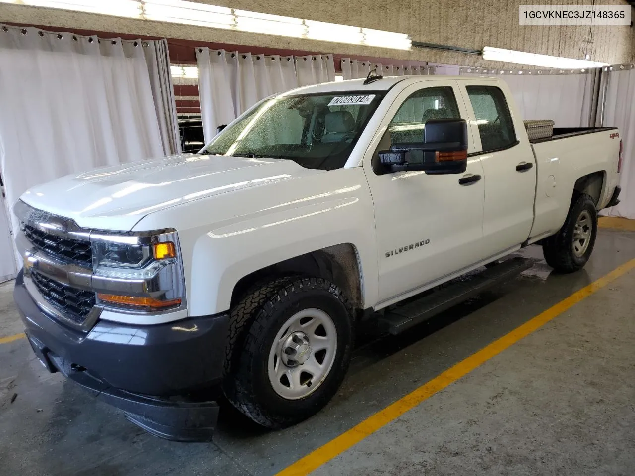 2018 Chevrolet Silverado K1500 VIN: 1GCVKNEC3JZ148365 Lot: 70603074