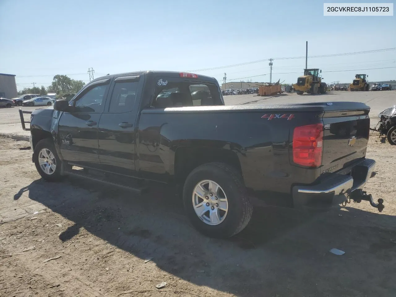 2GCVKREC8J1105723 2018 Chevrolet Silverado K1500 Lt