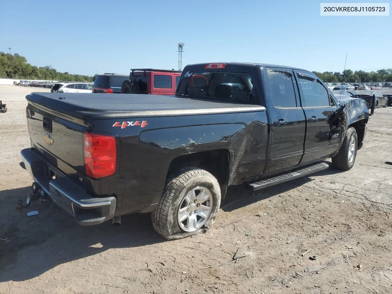 2018 Chevrolet Silverado K1500 Lt VIN: 2GCVKREC8J1105723 Lot: 70606154