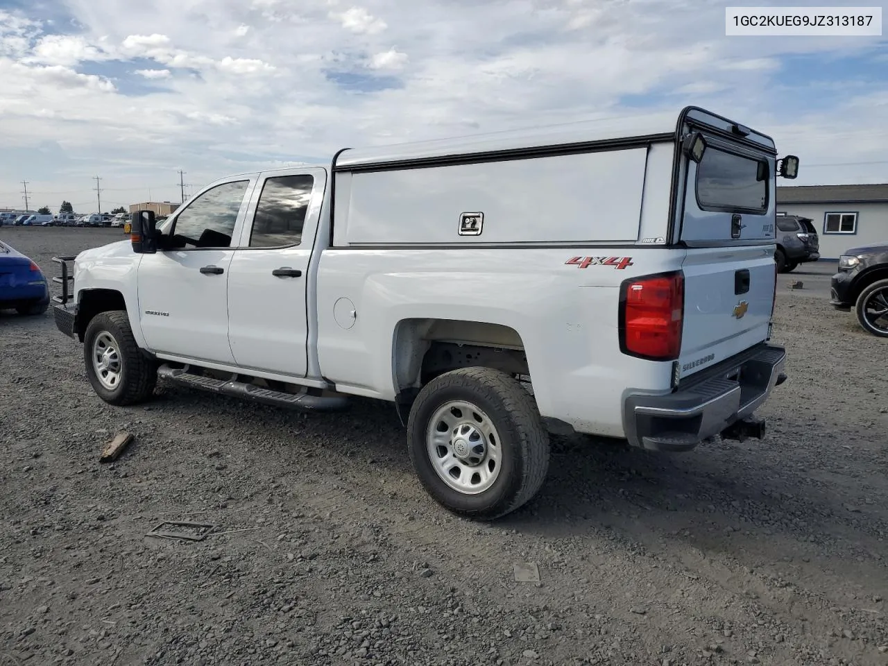 2018 Chevrolet Silverado K2500 Heavy Duty VIN: 1GC2KUEG9JZ313187 Lot: 70823784