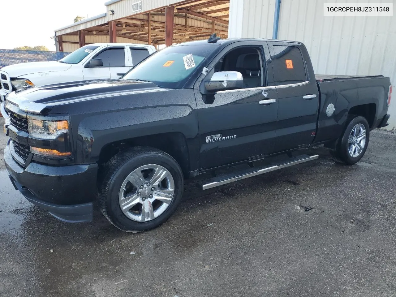 2018 Chevrolet Silverado C1500 Custom VIN: 1GCRCPEH8JZ311548 Lot: 70913354