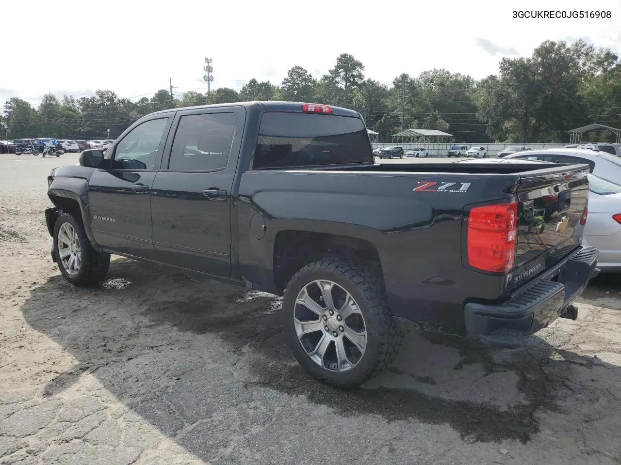 2018 Chevrolet Silverado K1500 Lt VIN: 3GCUKREC0JG516908 Lot: 70957004