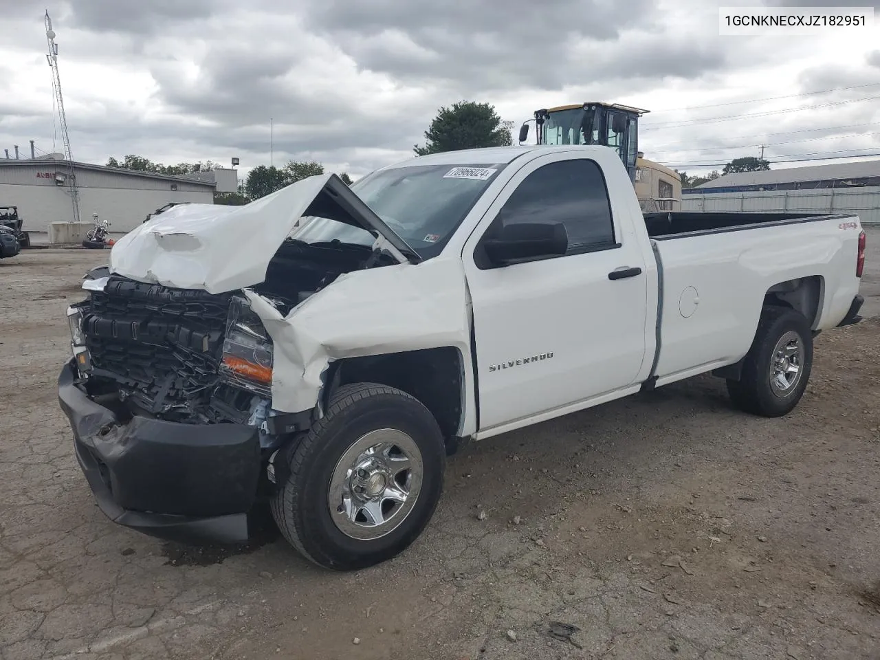 2018 Chevrolet Silverado K1500 VIN: 1GCNKNECXJZ182951 Lot: 70966024