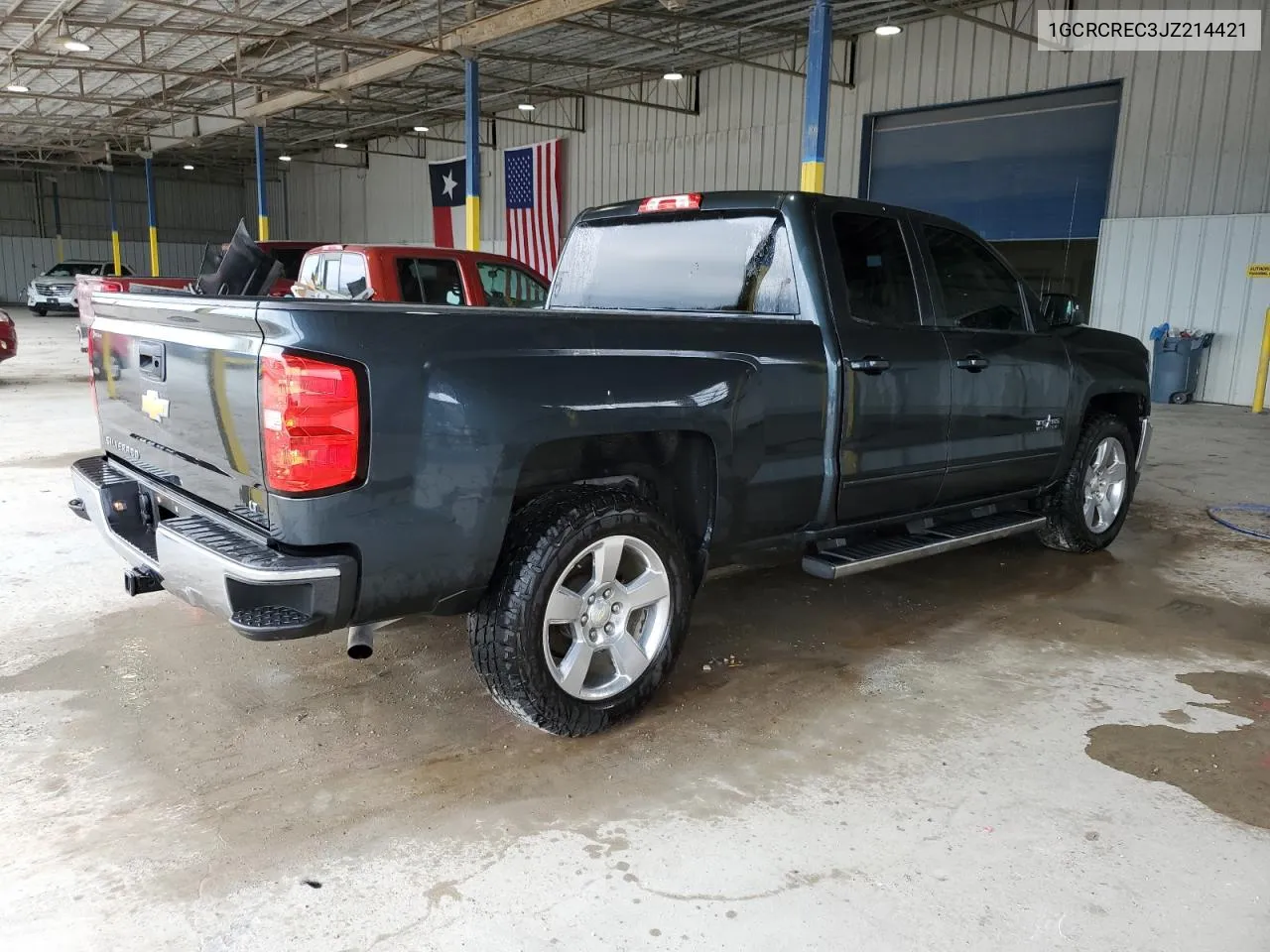 2018 Chevrolet Silverado C1500 Lt VIN: 1GCRCREC3JZ214421 Lot: 71072264