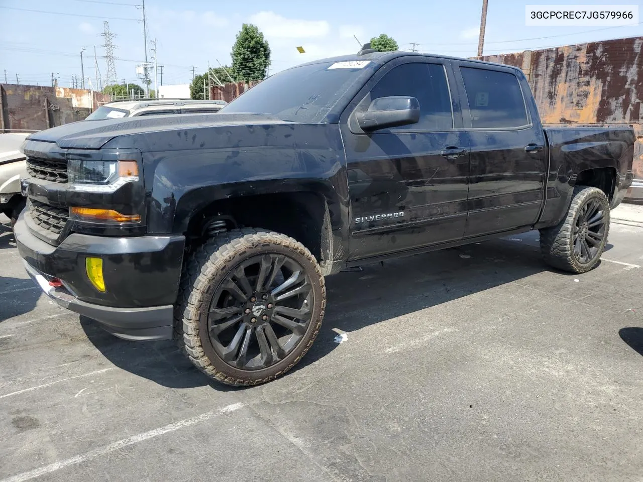 2018 Chevrolet Silverado C1500 Lt VIN: 3GCPCREC7JG579966 Lot: 71129284